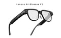 Lenovo Wireless Bluetooth Smart Sunglasses 4K Touch Control Remote Camera Video Recorder AI Translator Built-in Voice Assistant