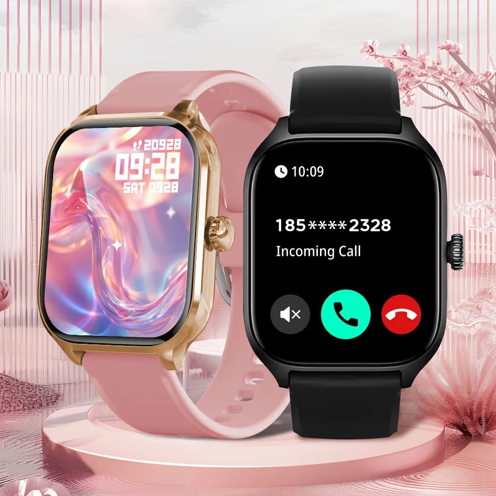 2026 New Uni-sex sports fitness Smart Watch 2.01inch HD Full Touch Screen with Bluetooth