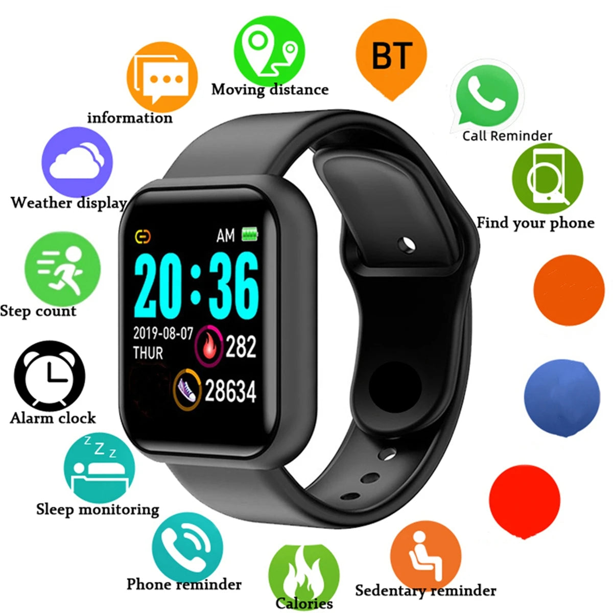 IOS/Android Smartwatch for men & women