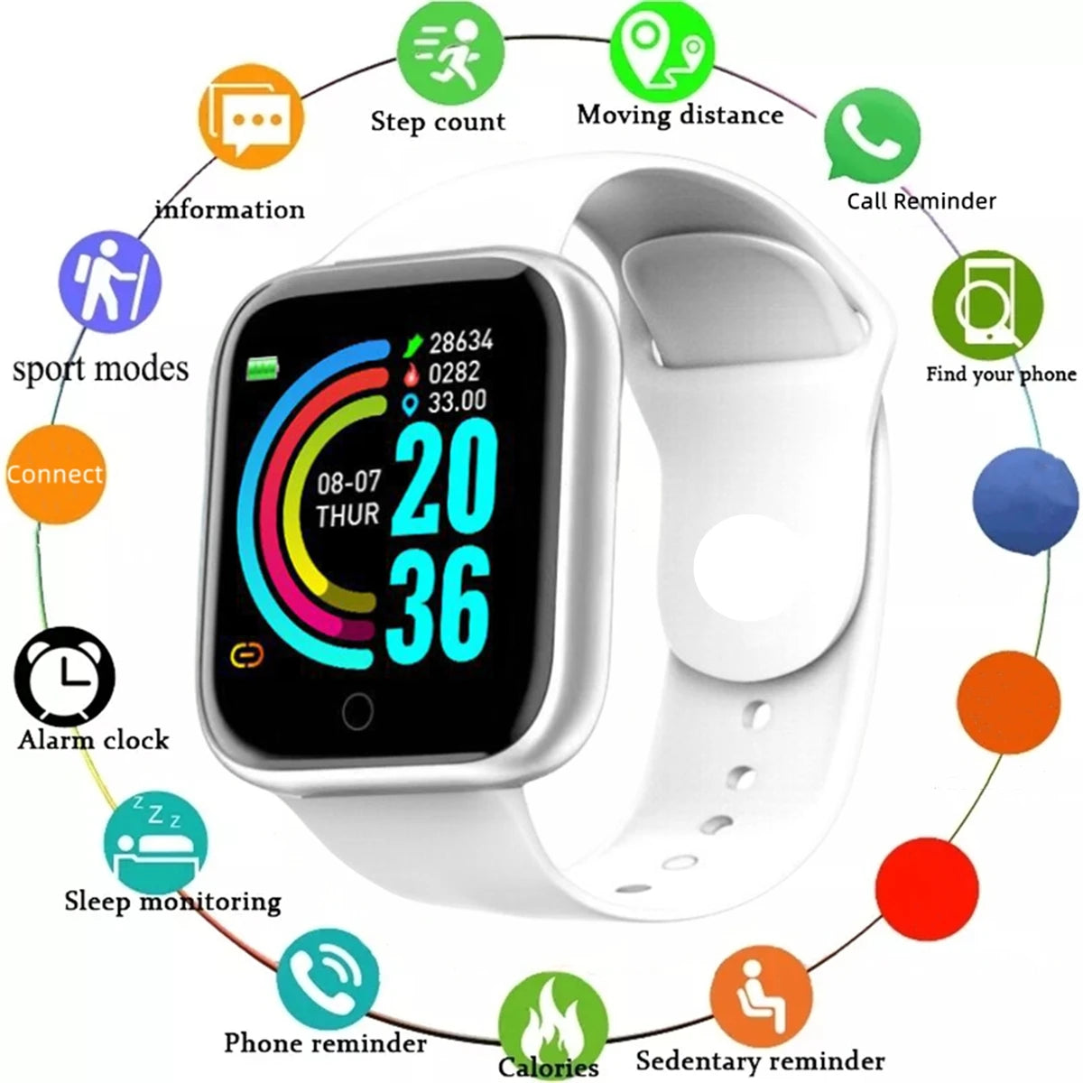 IOS/Android Smartwatch for men & women
