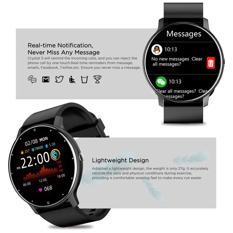 2026 NEW Waterproof Smartwatch with Fitness Tracker and Calling