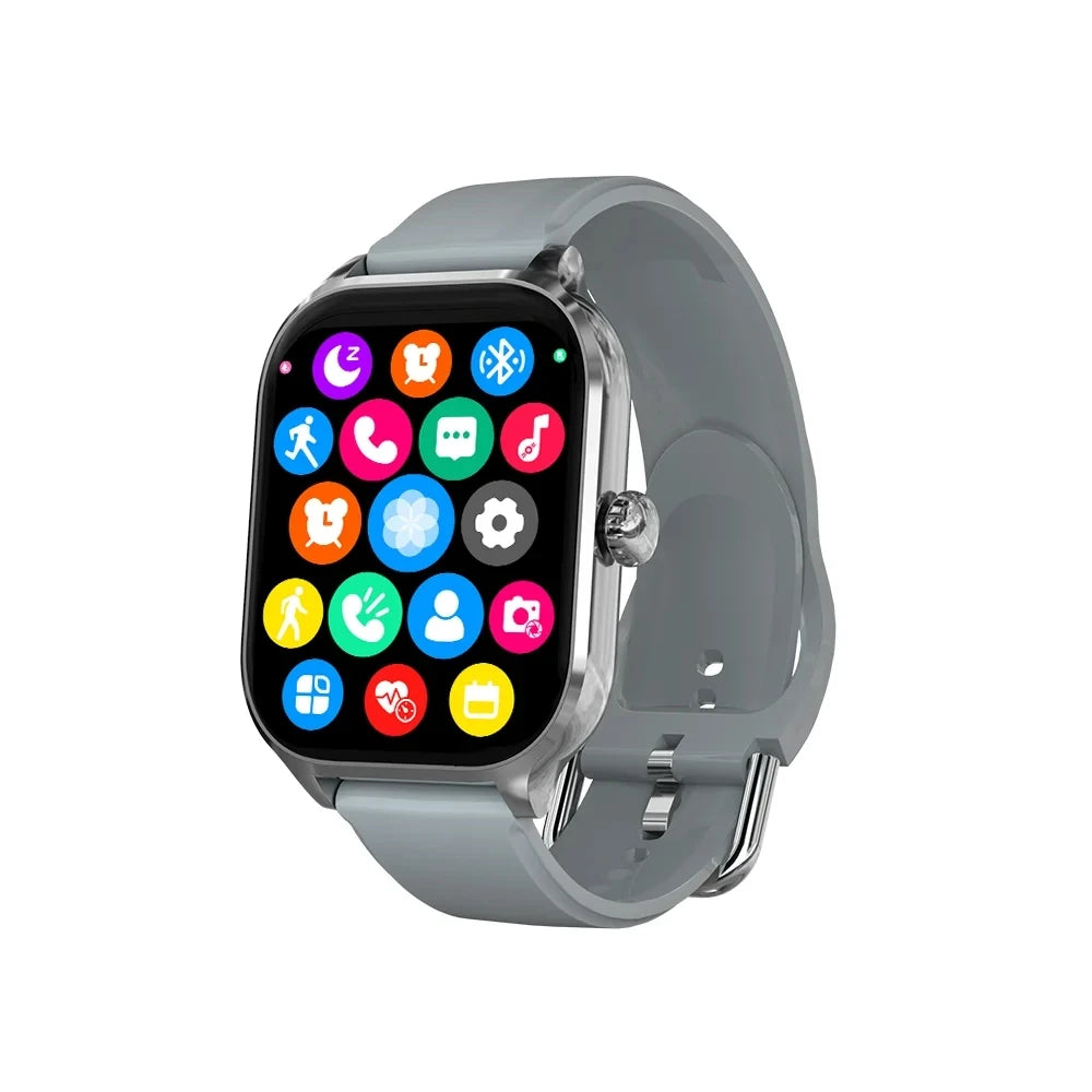 2026 New Uni-sex sports fitness Smart Watch 2.01inch HD Full Touch Screen with Bluetooth