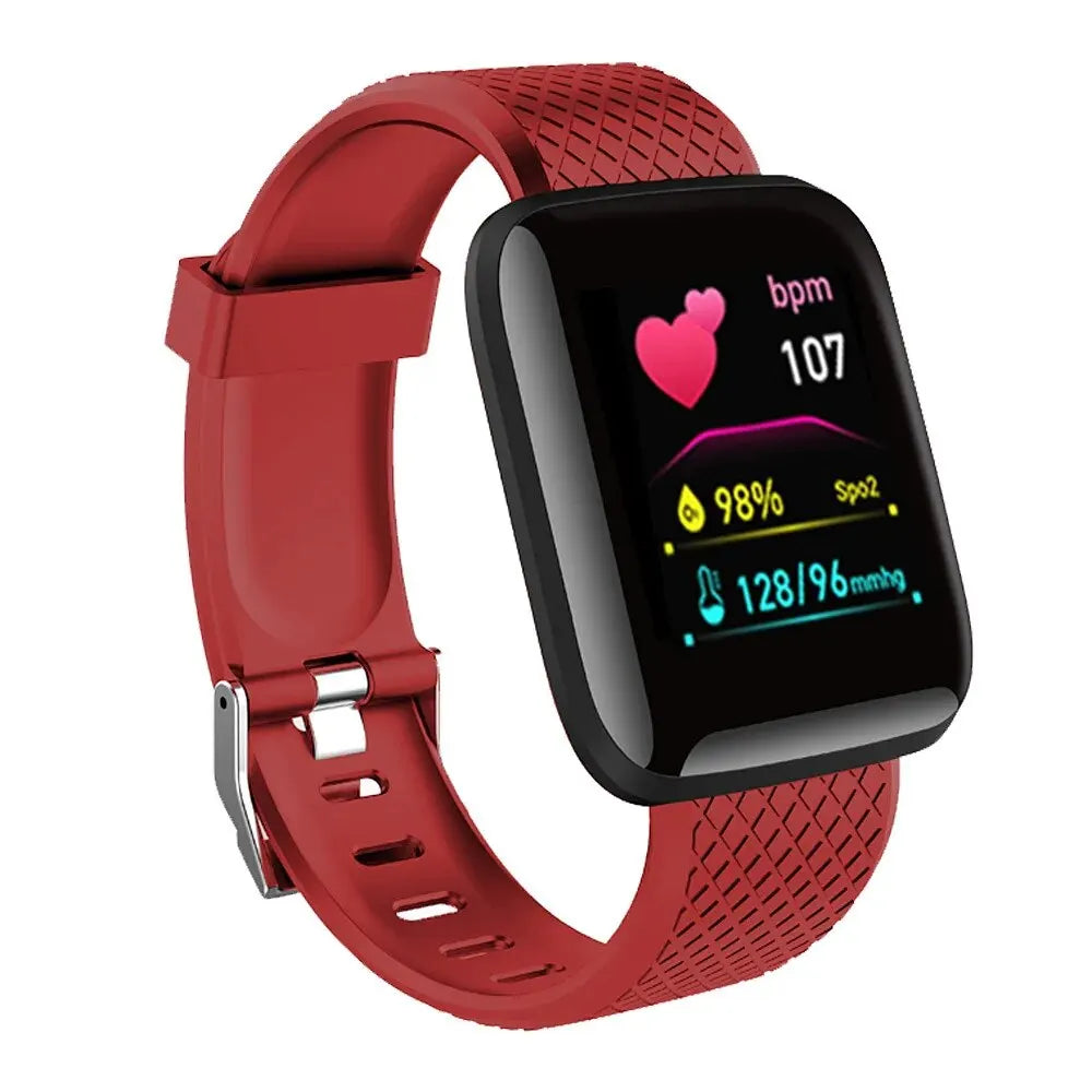 Multifunctional Fitness Smartwatch with Fitness Tracker and Notifications