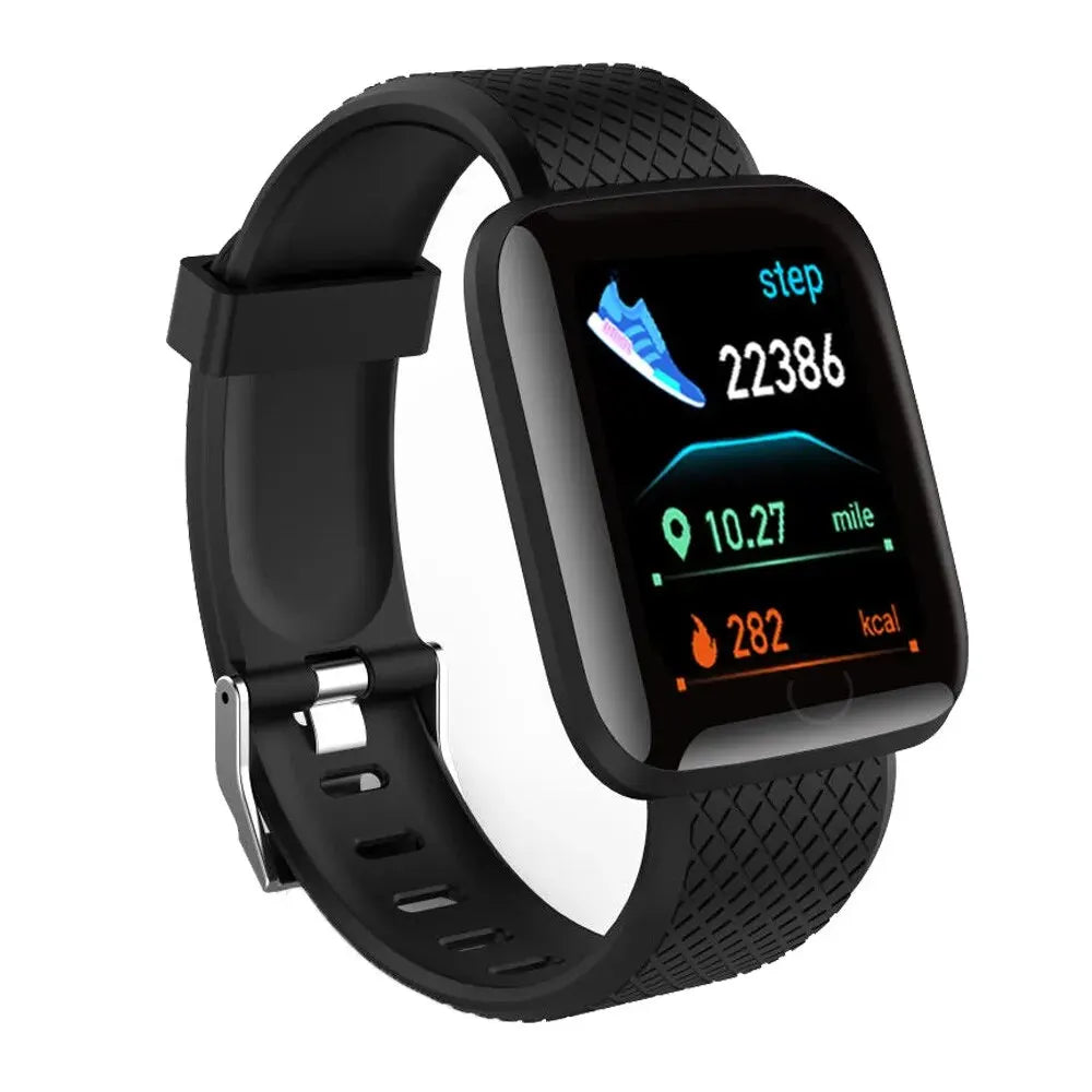 Multifunctional Fitness Smartwatch with Fitness Tracker and Notifications