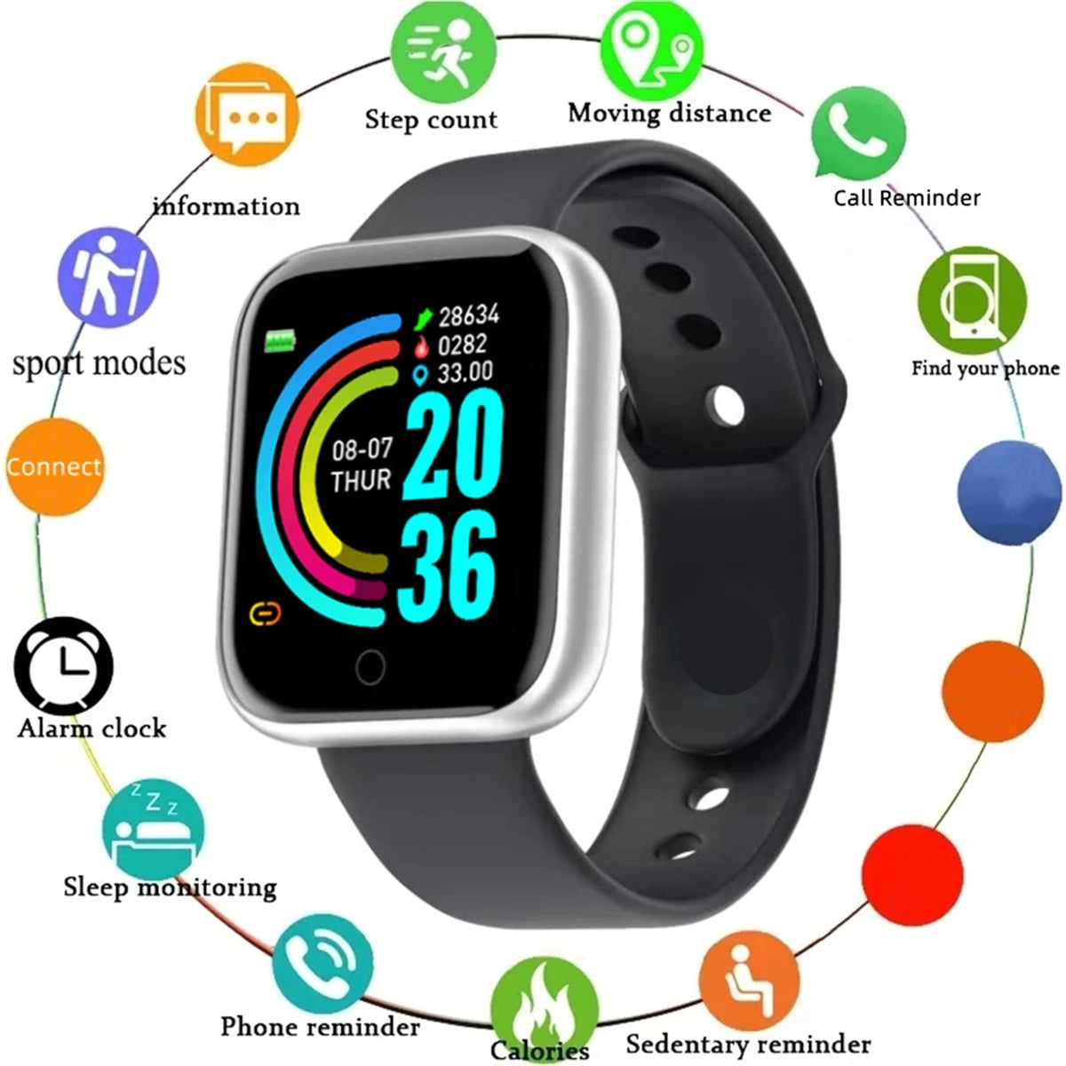 IOS/Android Smartwatch for men & women